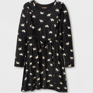 Cat and Jack unicorn print dress